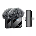 MICROFONO DOBLE UNIVERSAL TX TIPO C/IPH