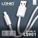 CABLE LDNIO LC17 1.2M 4EN1 TC-USB + TC-LED