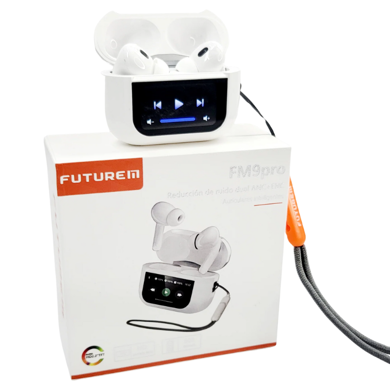 AIRPODS CON PANTALLA TACTIL FM9pro