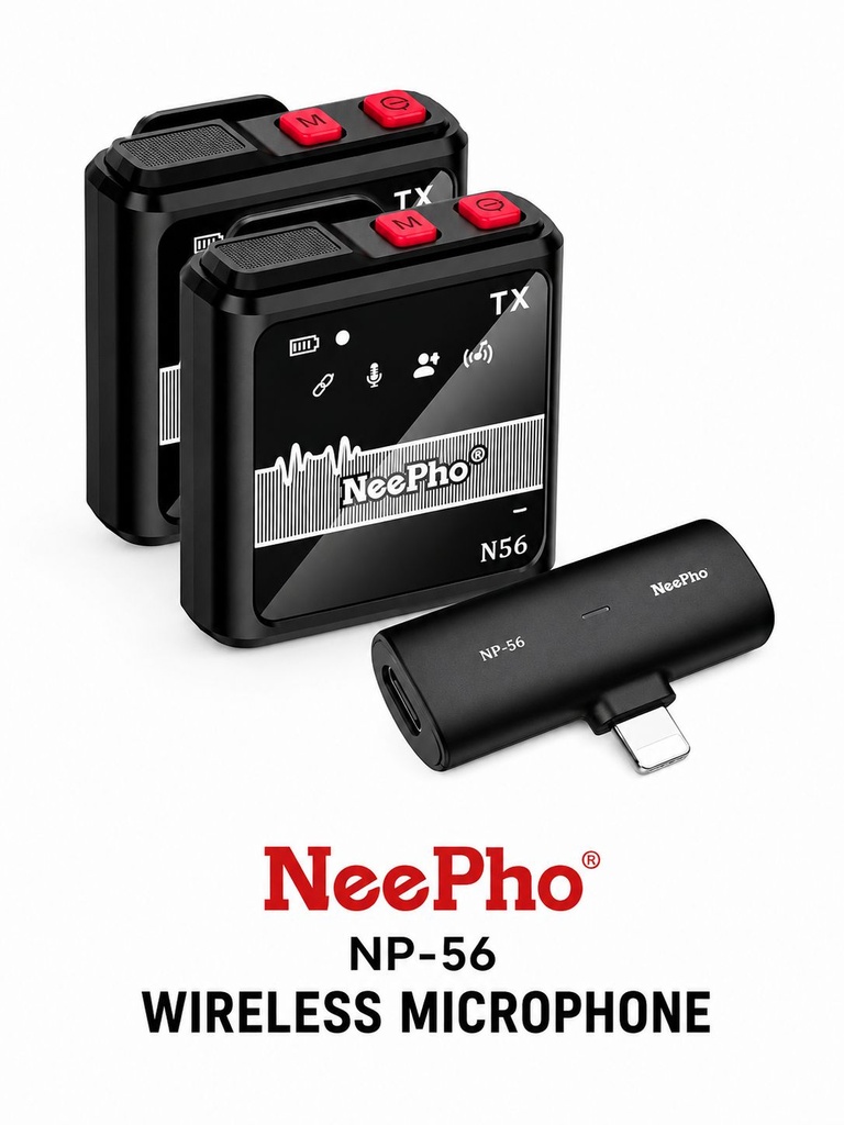 MICROFONO DOBLE NP56