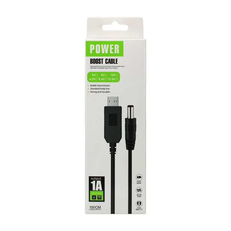 CABLE DE PODER DE 12V - 1AMP USB-ROUTER FR
