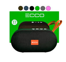 PARLANTE ECCO T7 - FM + USB + SD + AUX