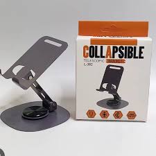 [L-382] SOPORTE CELULAR GIRATORIO METAL